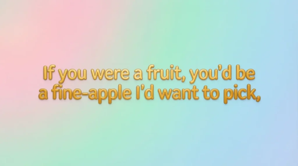 clean dirty pick up lines