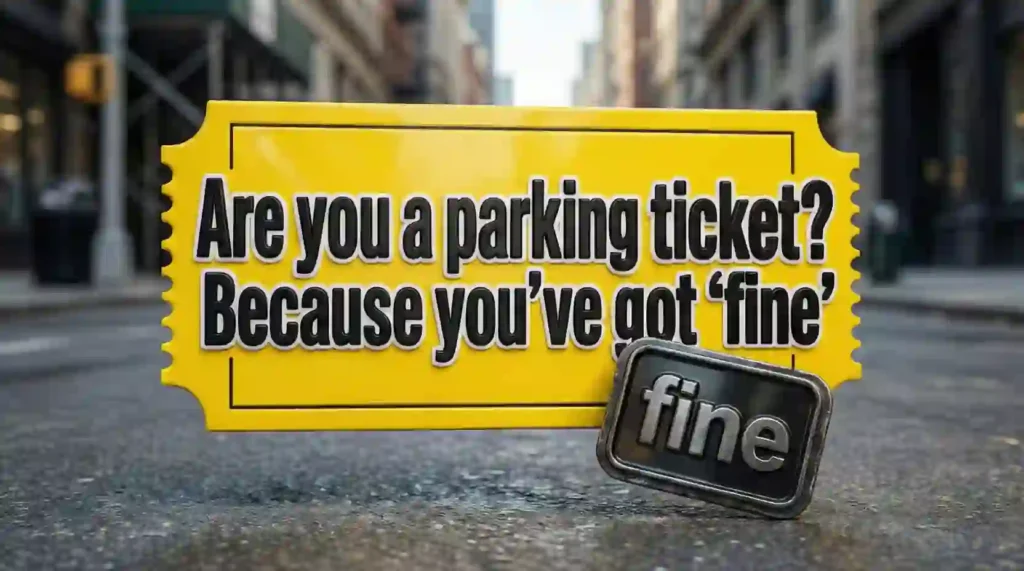 funny and corny pick up lines image