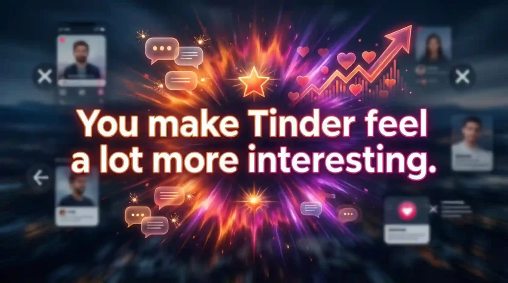 good pick up lines for tinder image