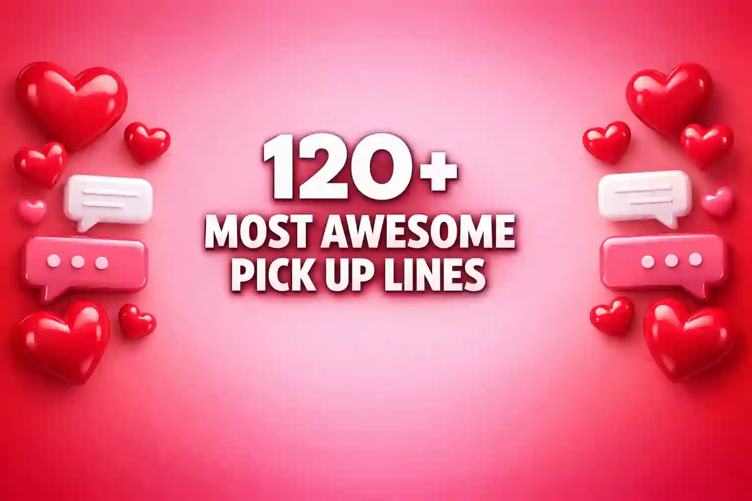 120+ Most Awesome Pick Up Lines