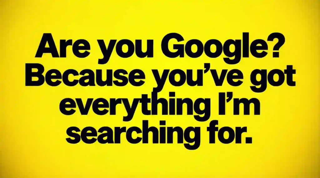 pick up lines for flirting funny image