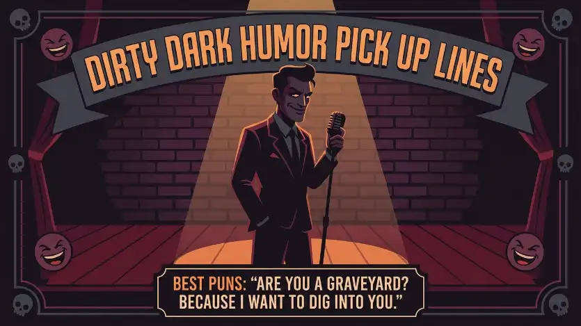 Dirty Dark Humor Pick Up Lines image