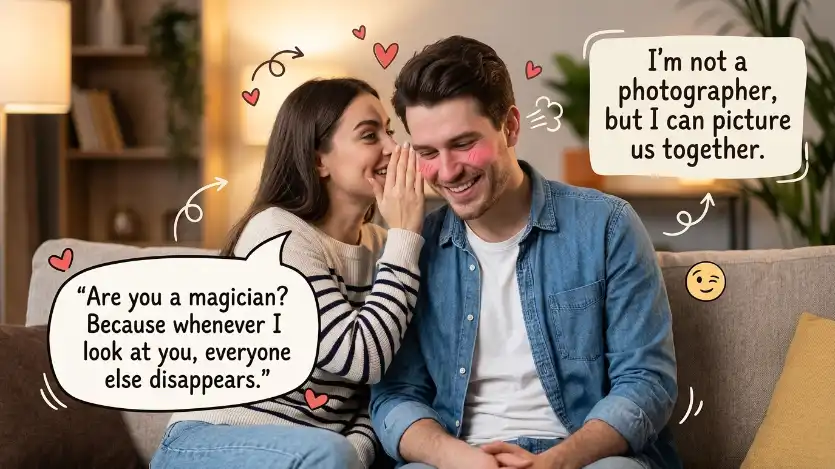 Dirty Pick Up Lines to Make Your Boyfriend Blush image