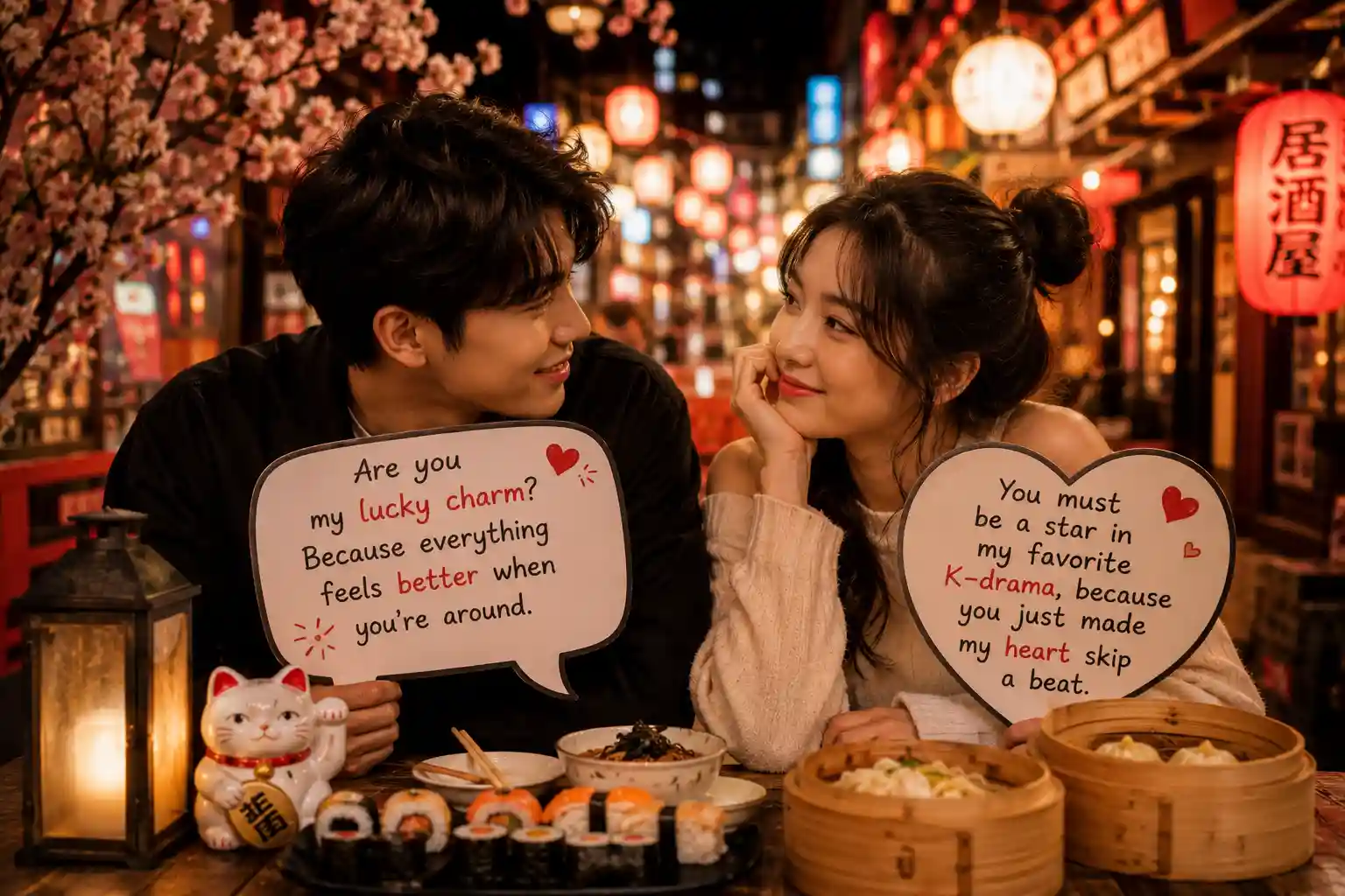 asian pick up lines image