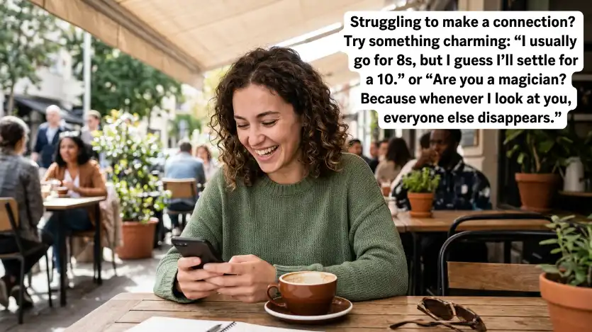 best flirty tinder pick up lines image