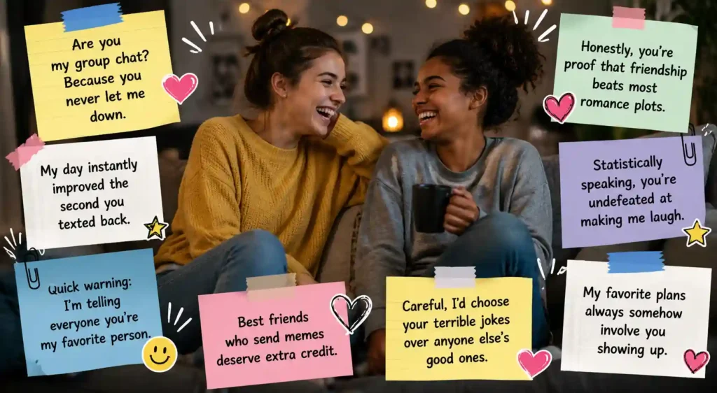 best strangest pick up lines for friends image
