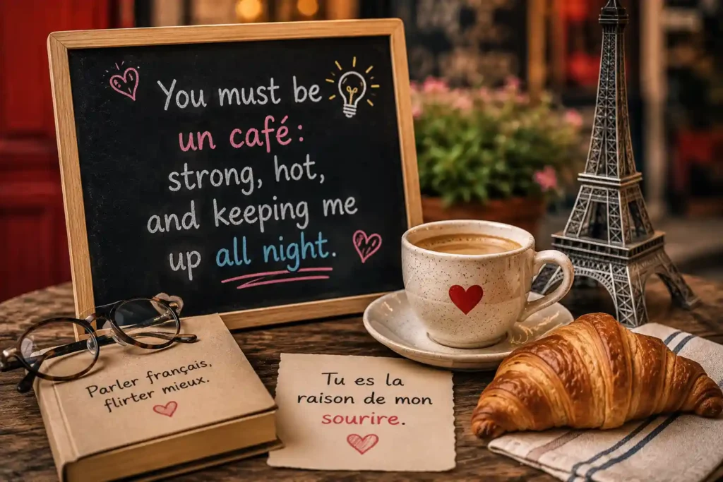 clever french pick up lines image