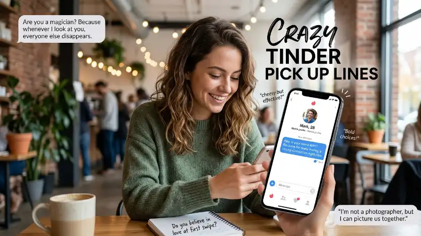 crazy tinder pick up lines image