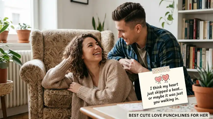 cute love punchlines for her image