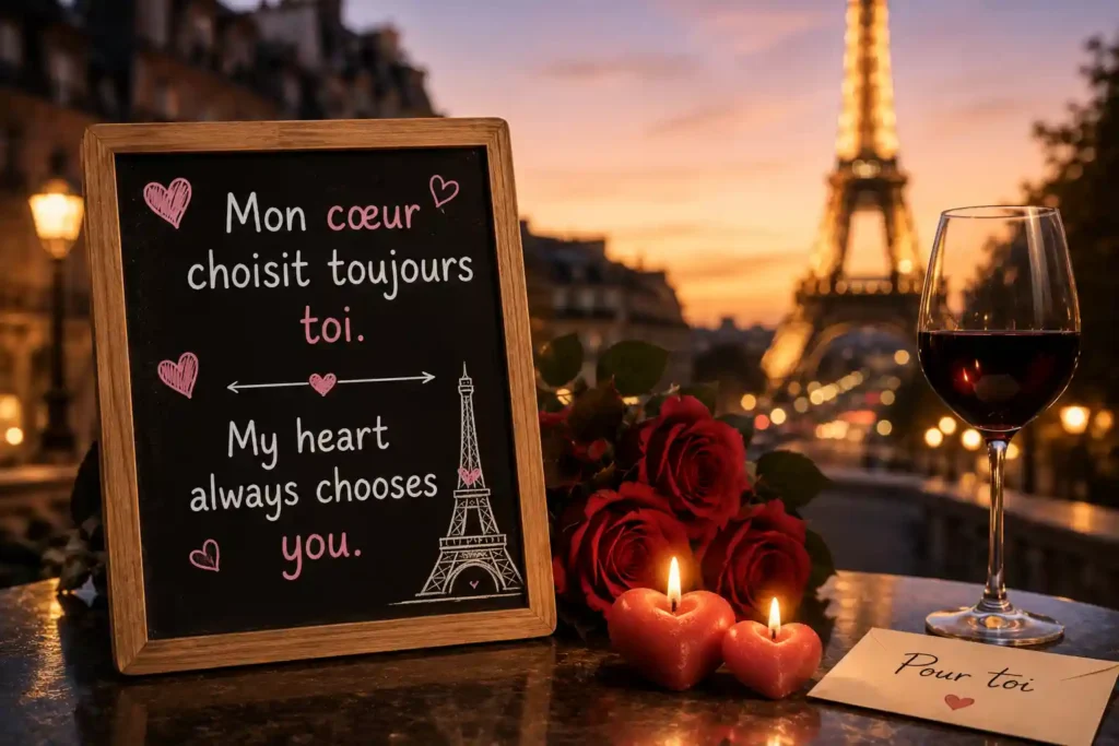 flirty french pick up lines image