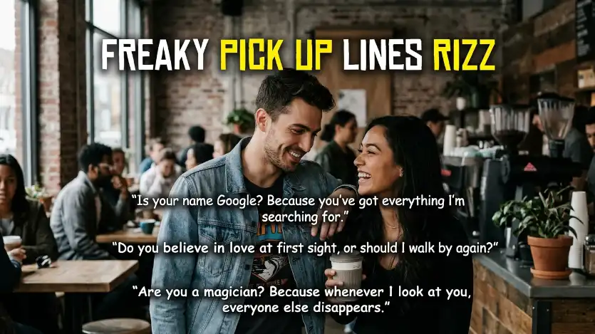 freaky pick up lines rizz image