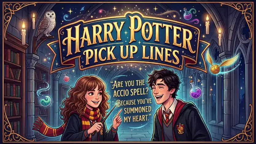harry potter pick up lines image