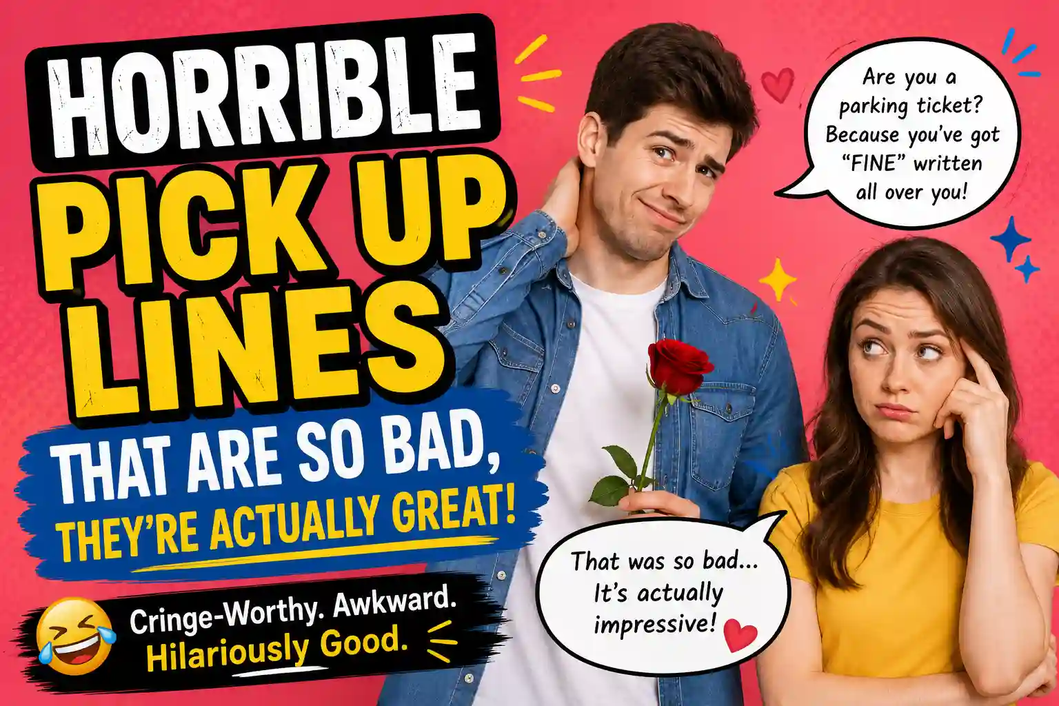 horrible pick up lines image