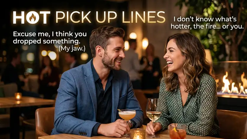 hot pick up lines image