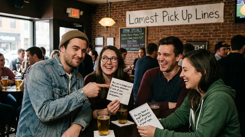 lamest pick up lines image