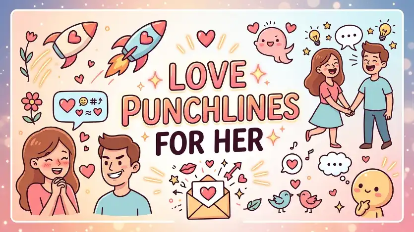 love punchlines for her image