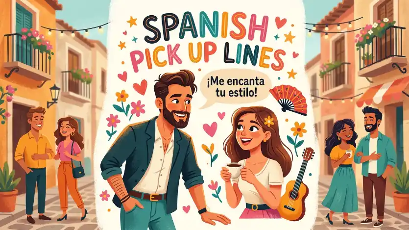 spanish pick up lines image
