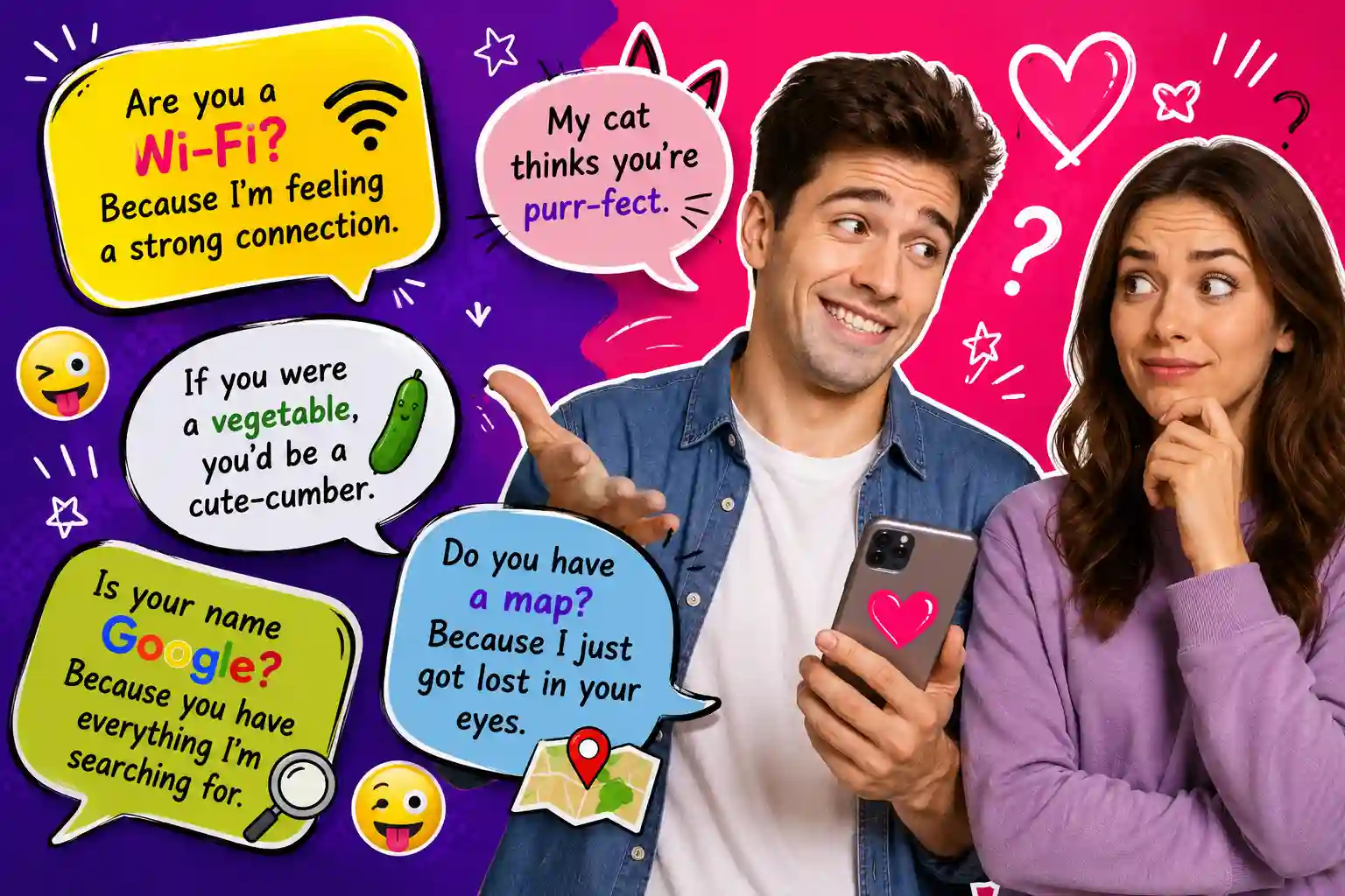 strangest pick up lines image