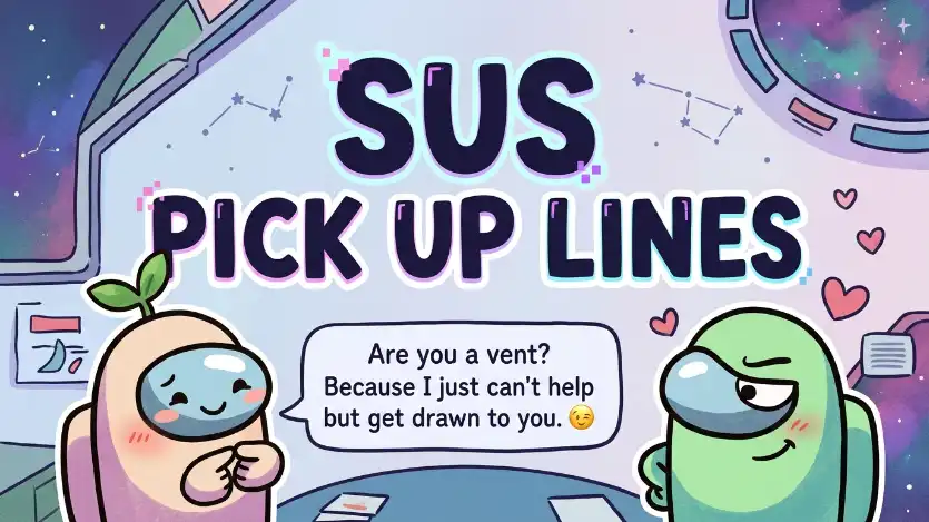 sus pick up lines Image