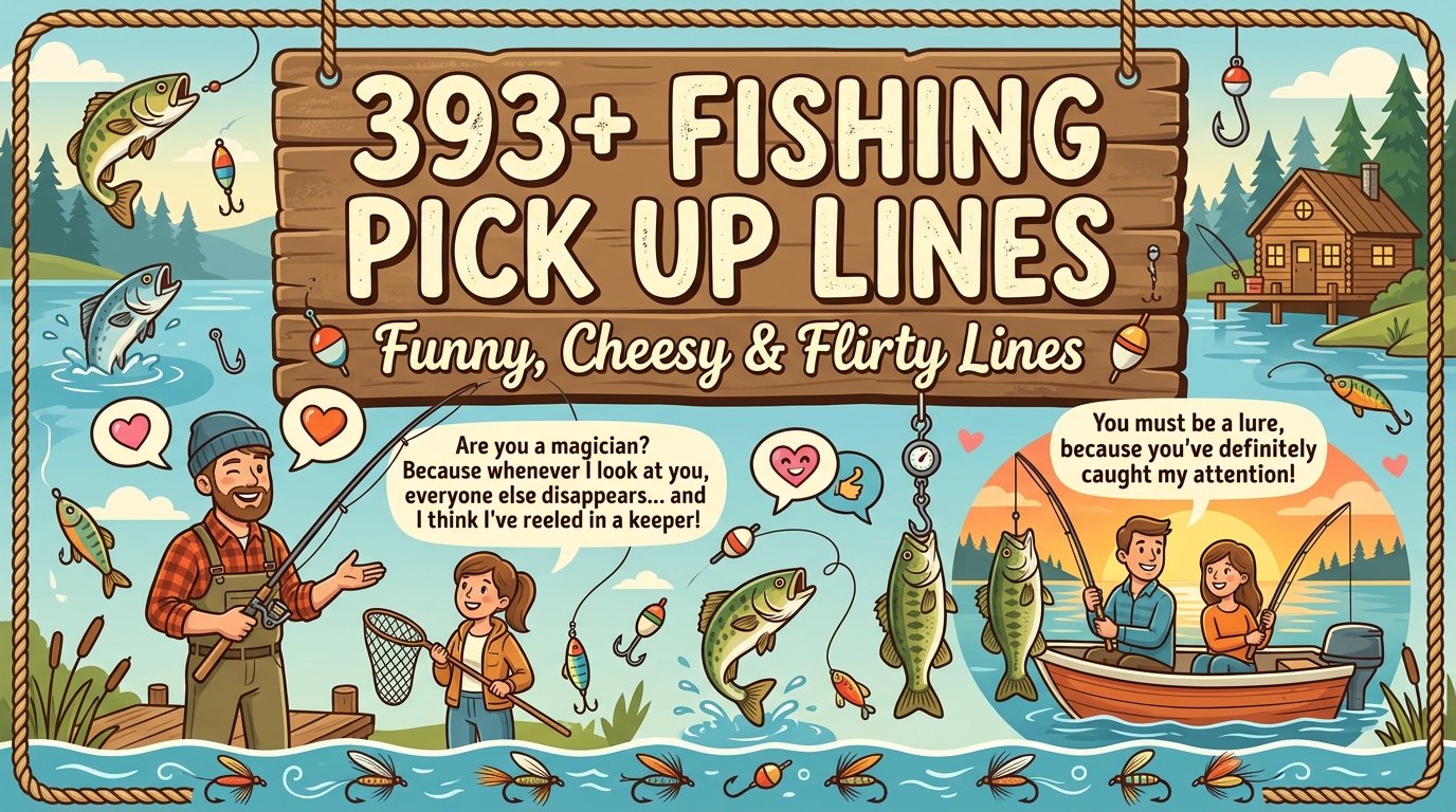 Fishing Pick Up Lines