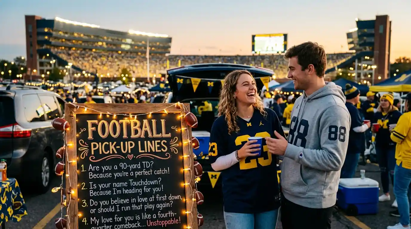 Football Pick-Up Lines