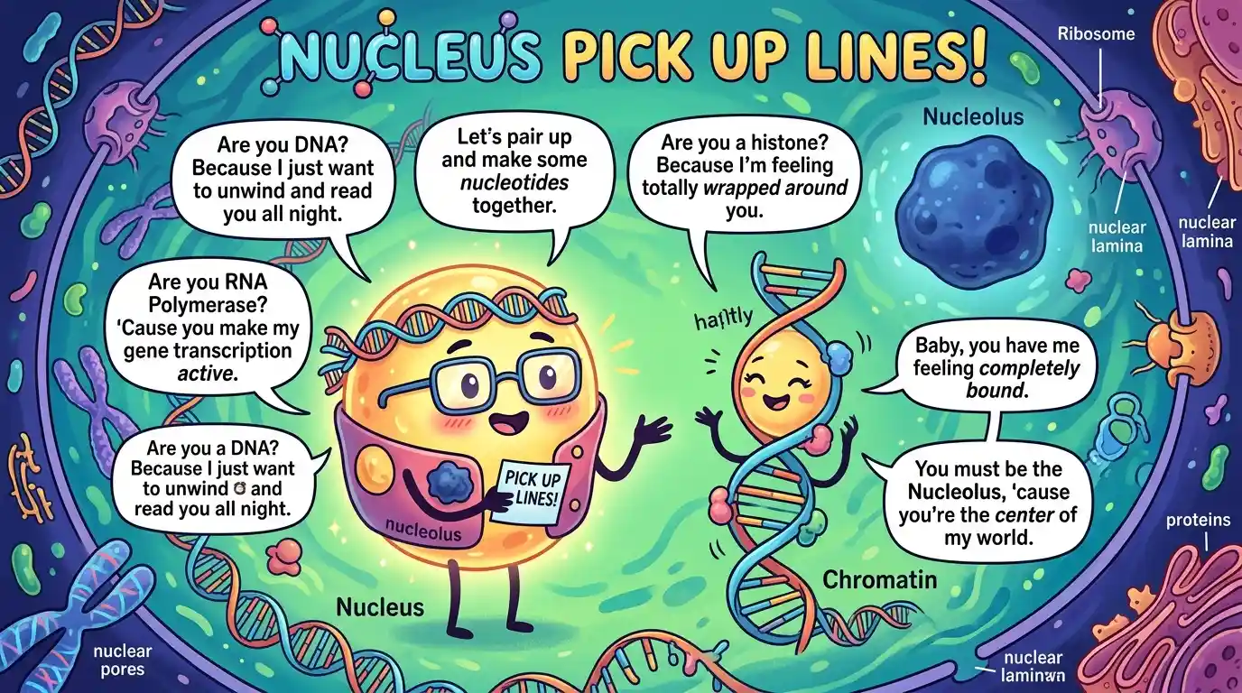 Nucleus Pick Up Lines