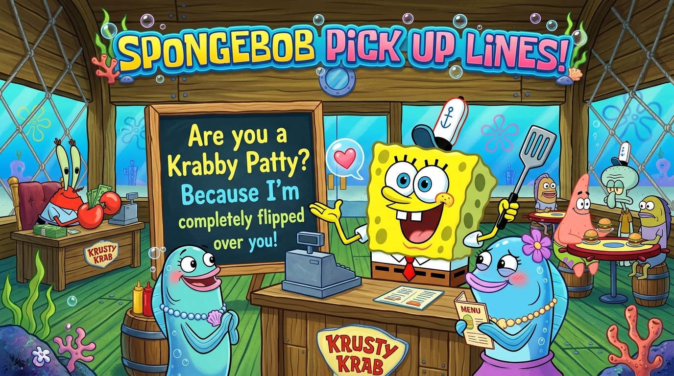 SpongeBob Pick Up Lines