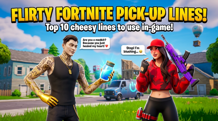 Flirty Fortnite Pick-Up Lines