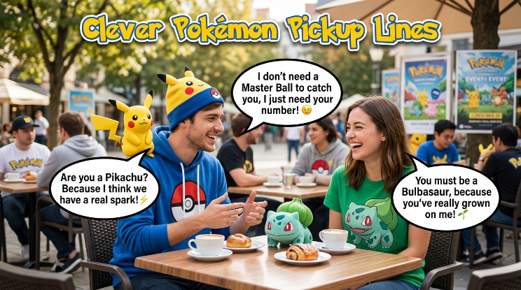 Clever Pokémon Pickup Lines
