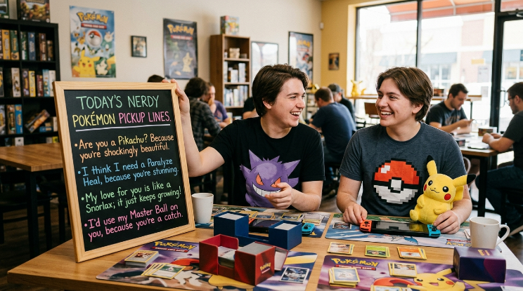 Nerdy Pokémon Pickup Lines