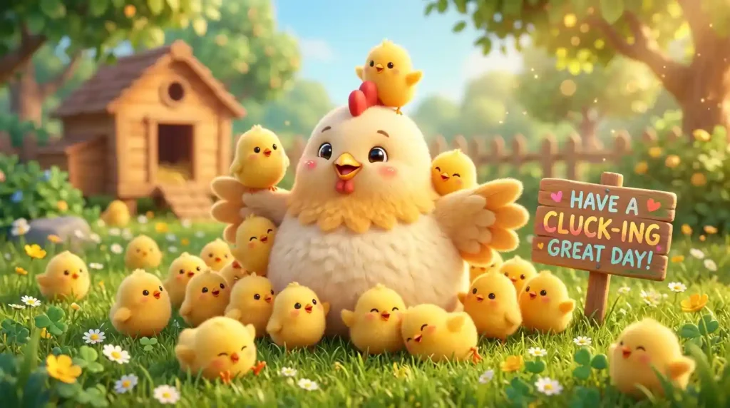 2. Cute Chicken Puns
