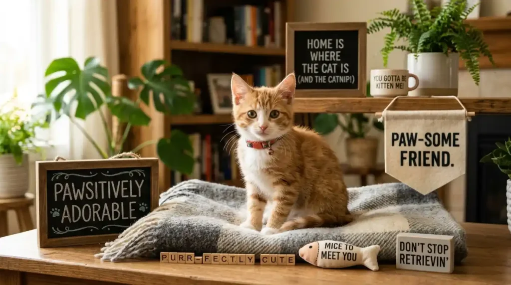 Short Cat Puns