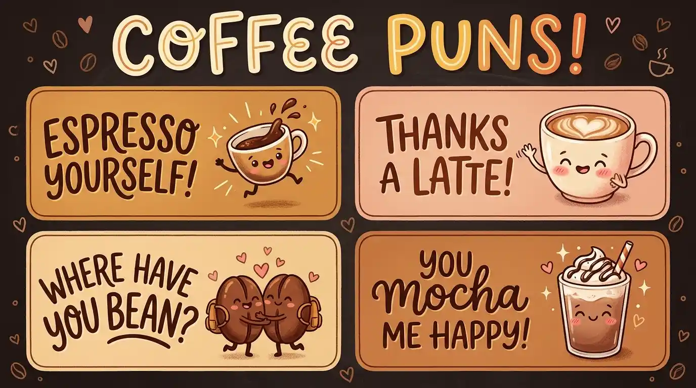 Coffee Puns