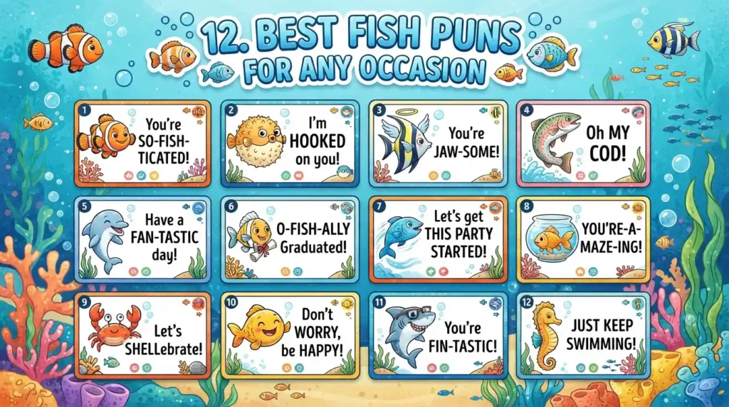 12. Best Fish Puns for Any Occasion