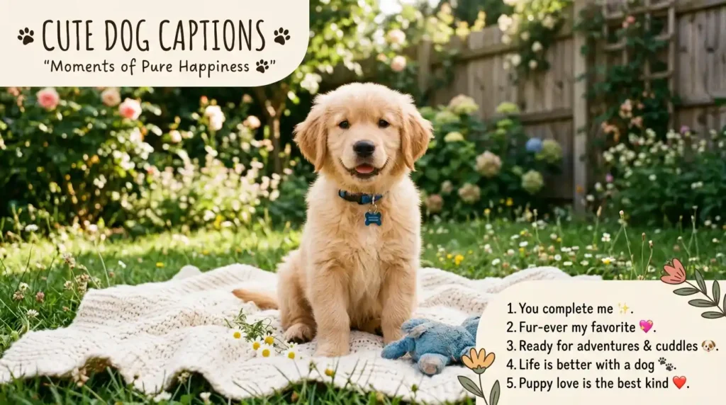 Cute Dog Captions