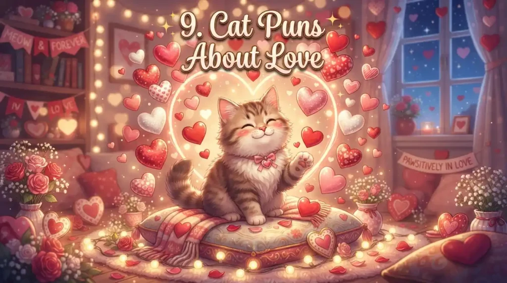 Cat Puns About Love