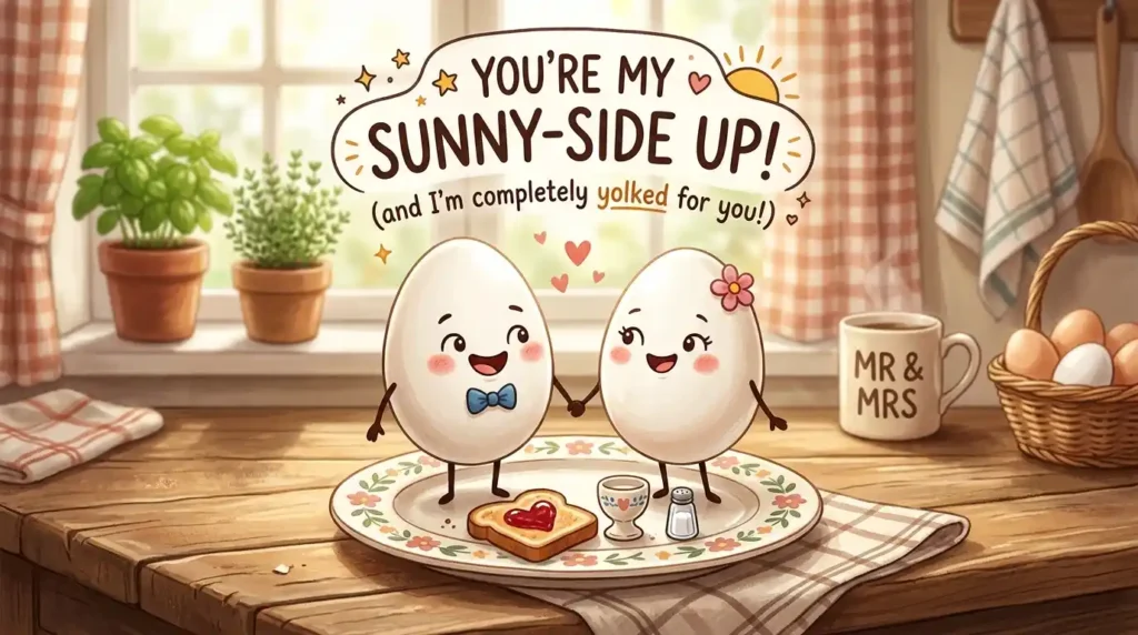 Egg Puns for Couples