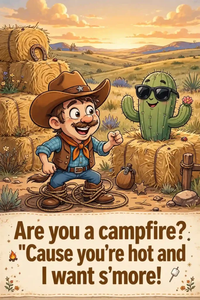 1. Funny Cowboy Pickup Lines