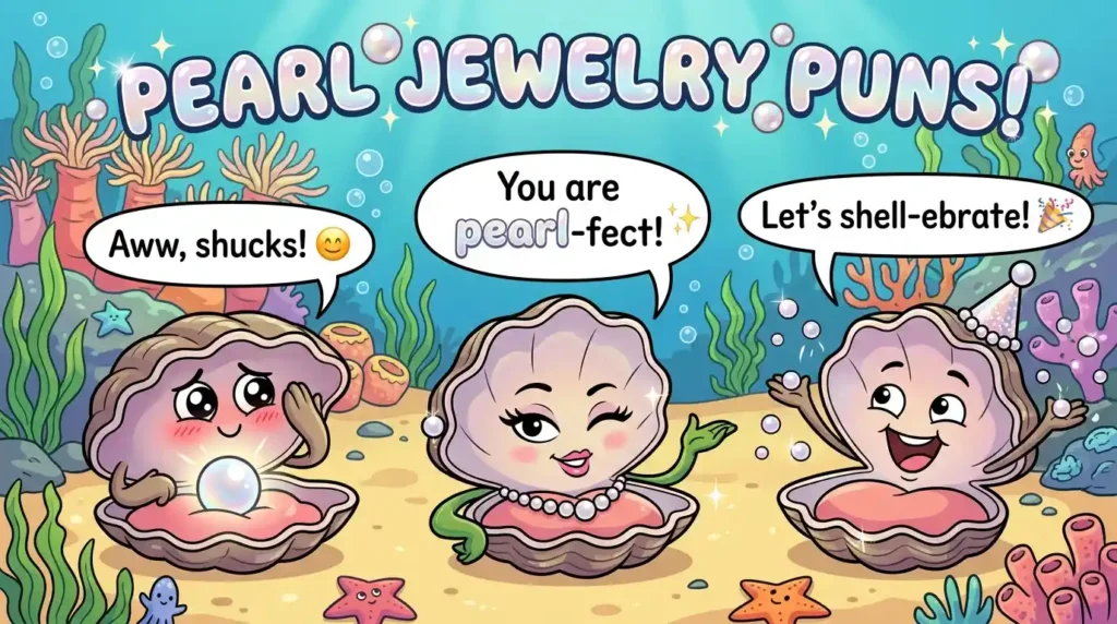 7. Pearl Jewelry Puns