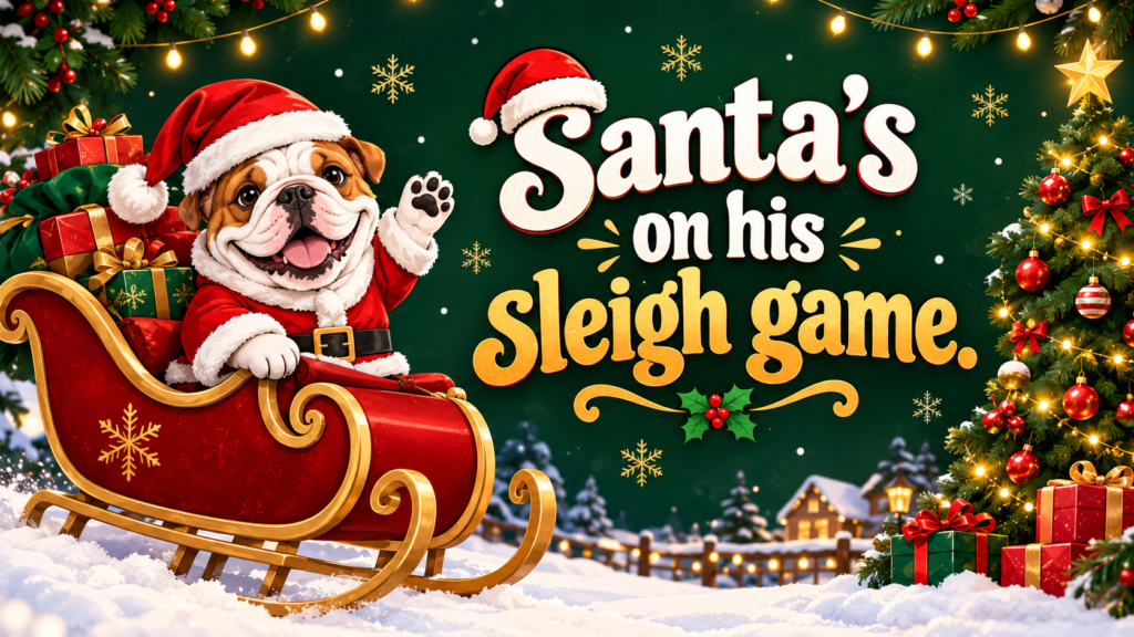 8. Funny Christmas Puns for Santa