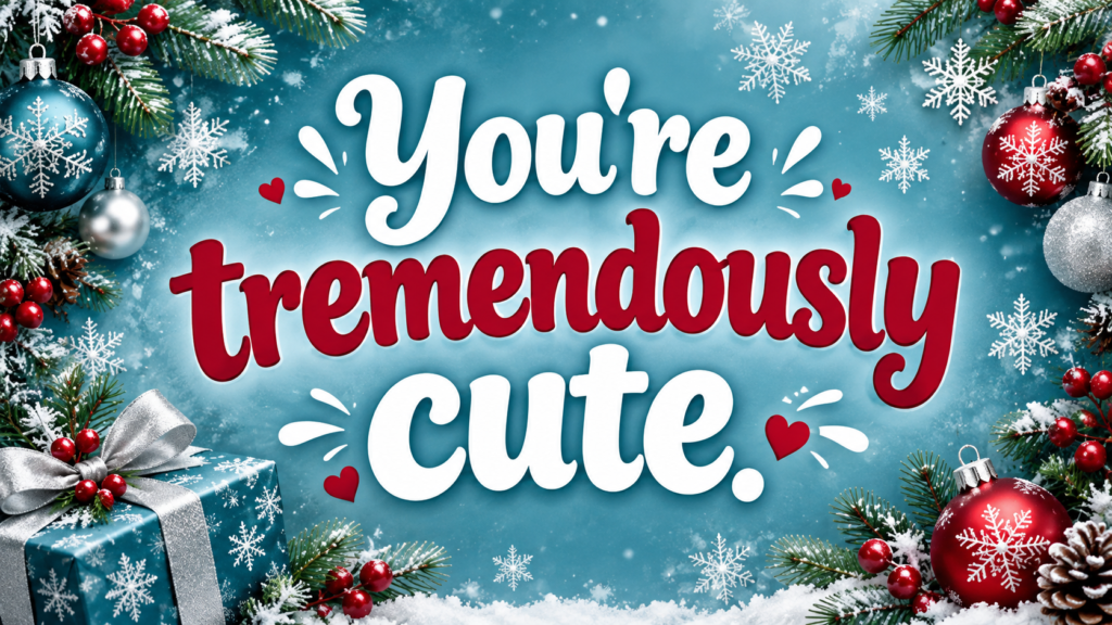 11. Funny Christmas Puns for Love  