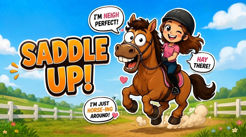 9. Horse Riding Puns