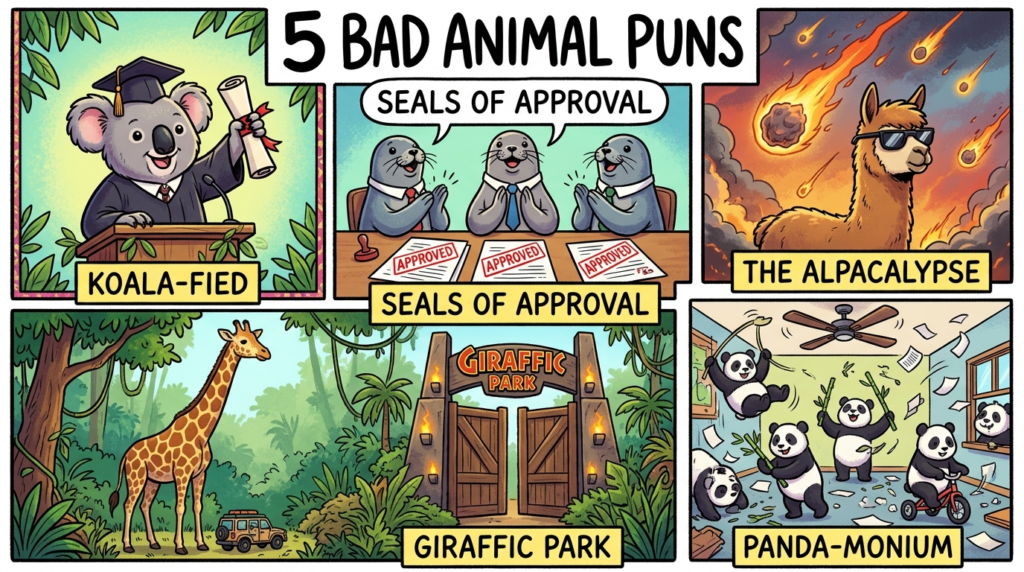 5. Bad Animal Puns