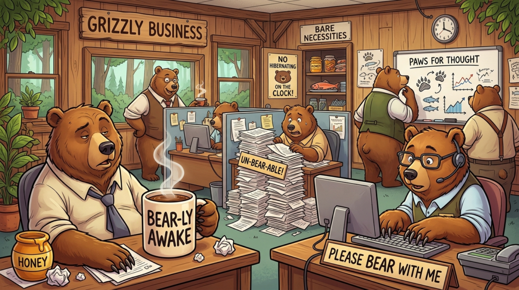 5. Grizzly Bear Puns
