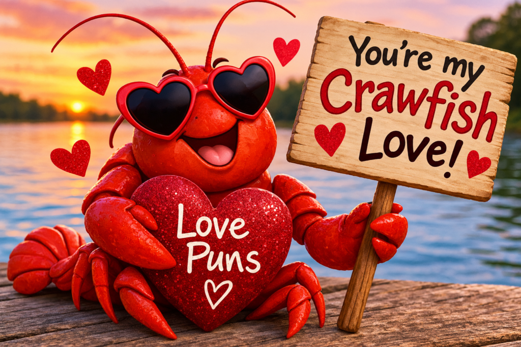 2. Cute Crawfish Puns