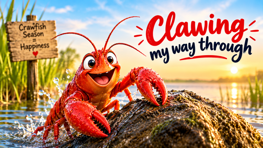 4. Crawfish Puns for Instagram