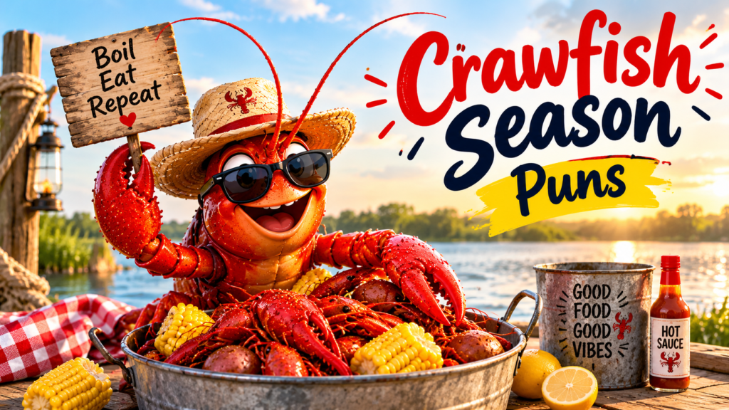 8. Crawfish Season Puns