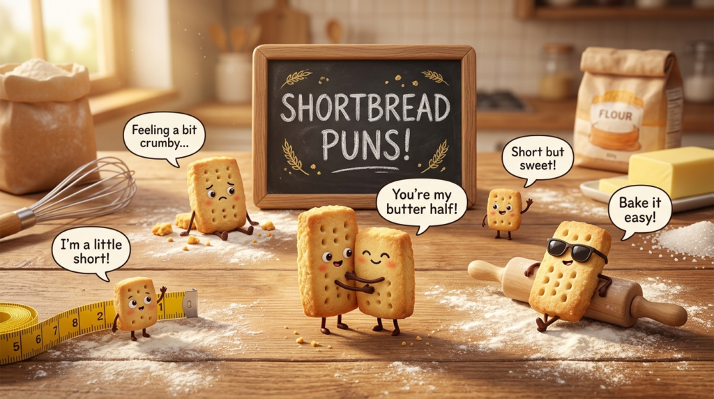 9. Short Bread Puns