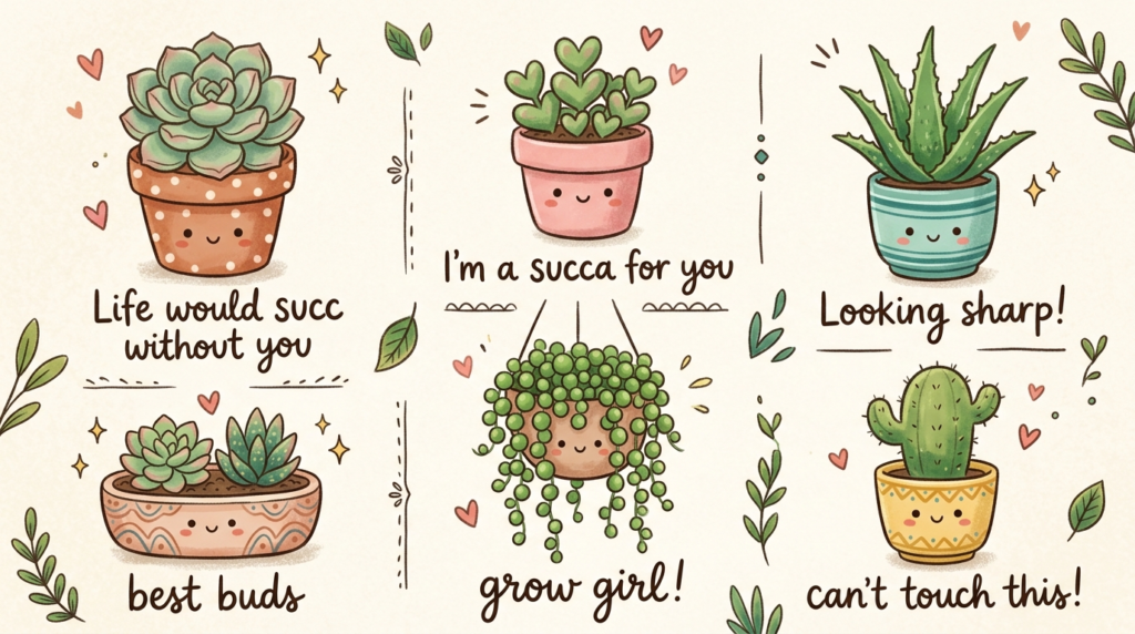 Succulent Puns