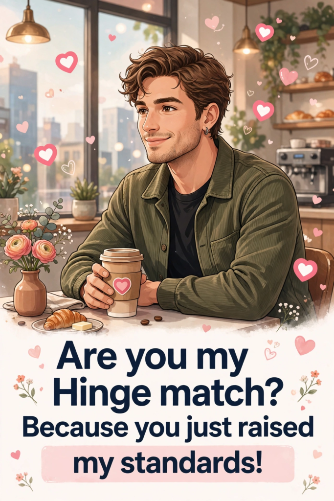 Hinge Pickup Lines for Him